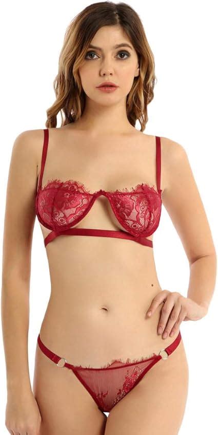 Qjhdo Lingerie Intimo Da Donna Set Erotico Di Lingerie Sexy Per