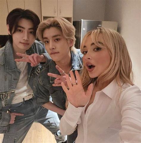 Sabrina Carpenter Instagram With Jake And Sunghoon R Enhypen