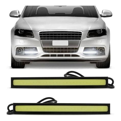 Luz Diurna Drl Led Prova D Gua Cob Carro Externo Diy X W Png