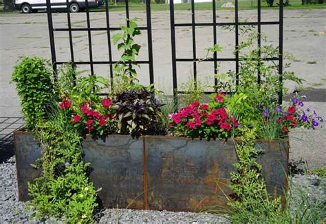 Bottomless Steel Diy Raised Planter Beds Yard Couture