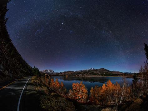 Night Sky Over June Lake Photograph By Babak Tafreshi