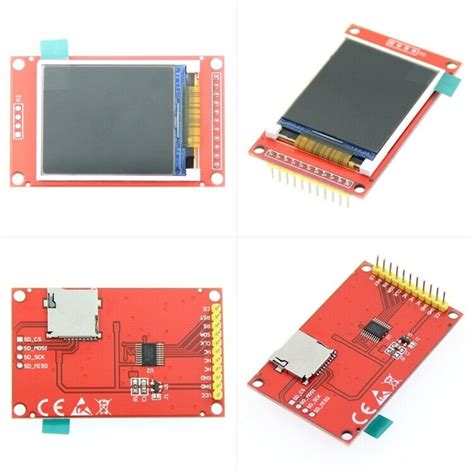 18 Inch Tft Lcd Display Modul 128x160 Spi With Sd Card Slot Für