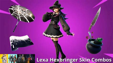 Lexa Hexbringer Skin Combos Fortnite Battle Royale Youtube