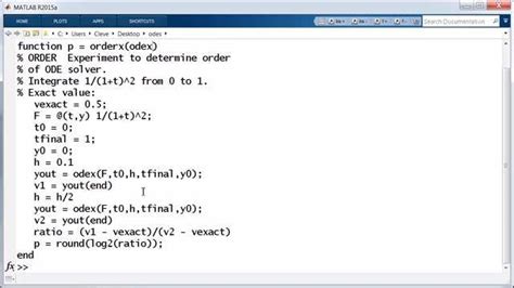 Solving Odes In Matlab Video Series Matlab Simulink