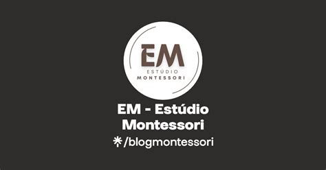 EM Estúdio Montessori Instagram TikTok Linktree