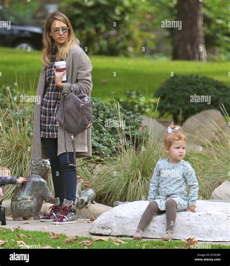 Jessica Alba And Jaime King Met At Coldwater Canyon Park In Beverly Hills For A Playdate