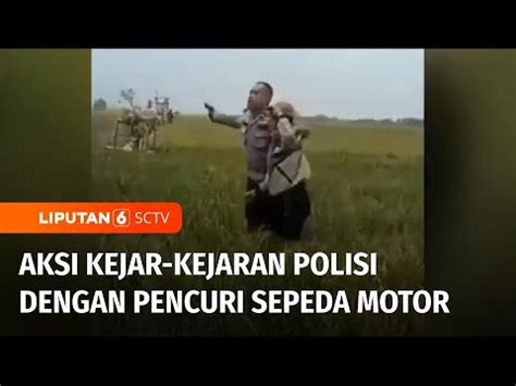 Polisi Berhasil Tangkap Pencuri Sepeda Motor Setelah Terlibat Aksi