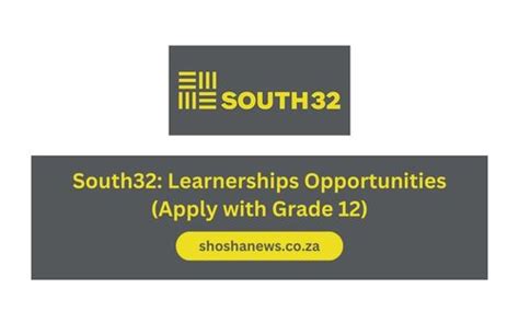 South32 Learnerships Opportunities Apply With Grade 12