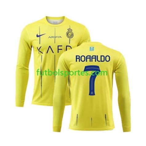 Camiseta Al Nassr Ronaldo Primera Equipaci N Manga Larga