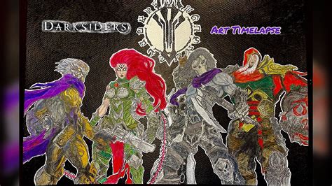 darksiders   horsemen   apocalypse strife fury death
