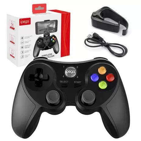 Controle Joystick Sem Fio Ipega Pg Preto Pega Outros Games