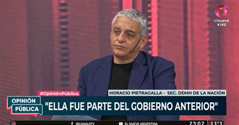 Horacio Pietragalla “escuchar A Victoria Villaruel Me Produce Un