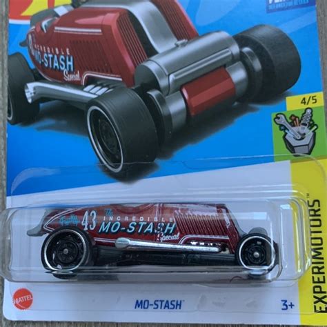 Toys Hot Wheels Mo Stash Mustache Car Experimotors Lets Race Netflix New Hotwheels Poshmark