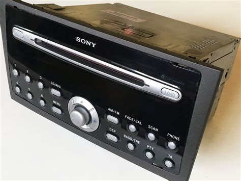 Radio SONY 6CD ZMIENIARKA Ford MONDEO Mk3 KOD 7491287857