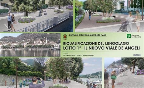 Tutto Pronto Per Il Nuovo Tratto Del Lungolago Di Laveno Mombello