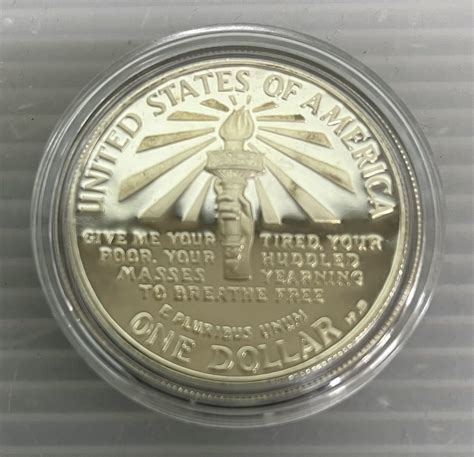 未使用品 アメリカ 自由の女神 記念コイン UNITED STATES LIBERTY COINS 1886 1986 リバティコイン 1ドル