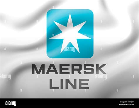 Maersk Line Logo Stock Photo Alamy