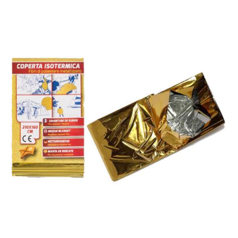 COPERTA ISOTERMICA ORO ARGENTO Gotek