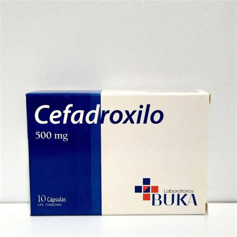 Medicina Cefadroxilo Mg X Cap Lab Buka Sihay