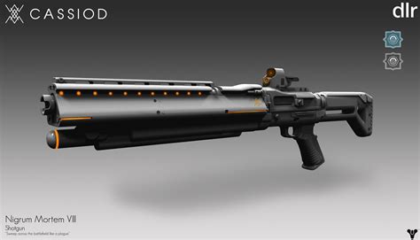 David Riall Cassoid Foundry Destiny Concept Weapon Design