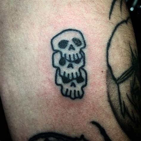 Skeleton tattoo ☠️ | Pretty tattoos, Small tattoos, Tiny tattoos