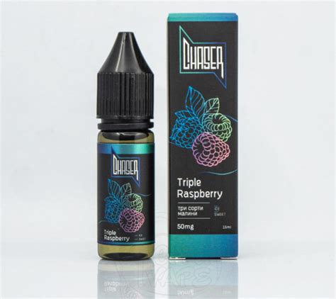 Рідина Chaser Black Salt New Triple Raspberry 15ml 50mg на сольовому