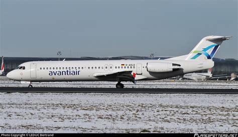 D AOLG Avanti Air Fokker F100 F28 Mark 0100 Photo By LEDUC Bertrand