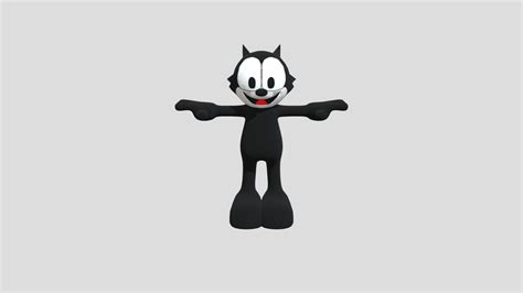 Felix The Cat Download Free 3d Model By Redhomie 0359214 Sketchfab