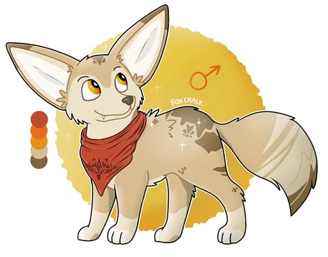 Fennec Fox Oc By Foxchalk On Deviantart