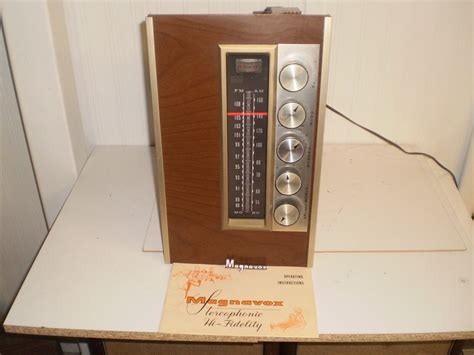 Magnavox Astro Sonic Stereo Am Fm Tuner Amplifier From 1960s Console