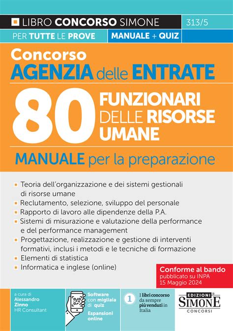 Manuale Concorso Agenzia Delle Entrate Funzionari Delle Risorse