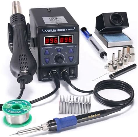 Ilibilib Soldering Station In Smd Hot Air Rework And Soldering Iron