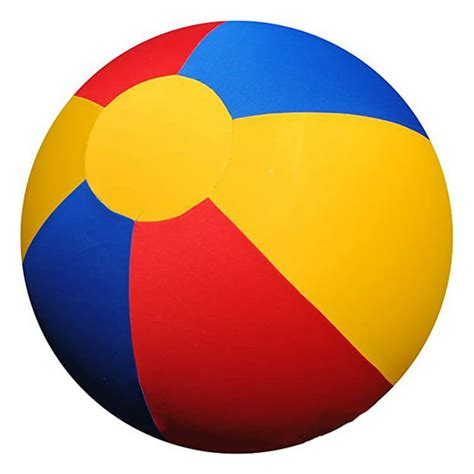 Garhelper Giant Beach Ball Large Beach Ball Oversized Blow Up Plastic