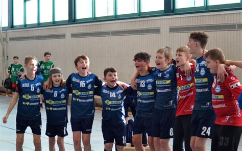 TSB Gmünd Handball Meisterstück perfekt TSB D Jugend ist Nummer