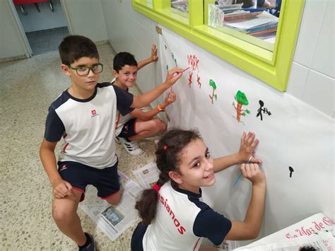 Pinturas Rupestres En De Primaria Salesianos Ourense