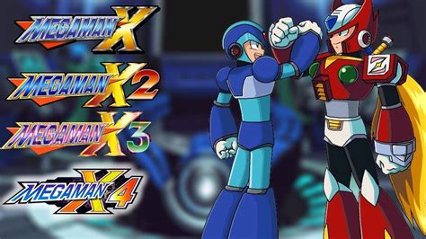 ZERANDO MEGA MAN X 1 2 3 E 4 YouTube