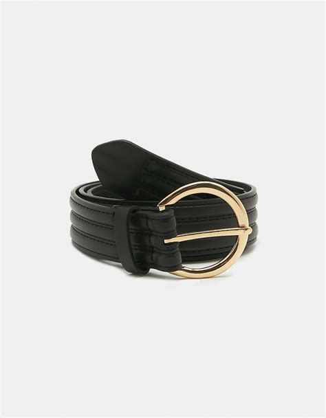 Ceinture Matelassée Noire TALLY WEiJL France