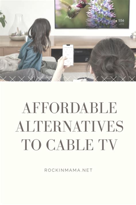 Affordable Alternatives to Cable TV - Rockin Mama™