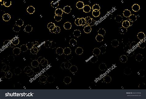 Gold Glitter Texture On Black Background Stock Vector (Royalty Free) 463197656 | Shutterstock