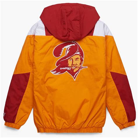 Red and Orange Starter Tampa Bay Buccaneers Hooded Jacket - Jackets Masters