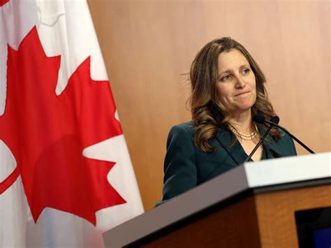 Chrystia Freeland Must Deliver On Doctrine Sault Star