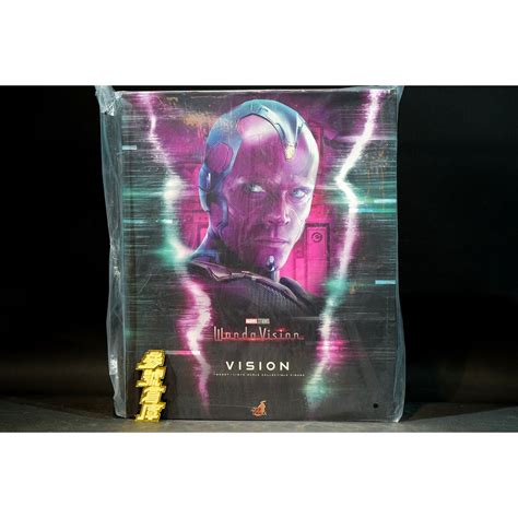 參號倉庫 現貨 野獸國 HOT TOYS TMS037 汪達與幻視 12吋 幻視 Vision 漫威 影集 蝦皮購物