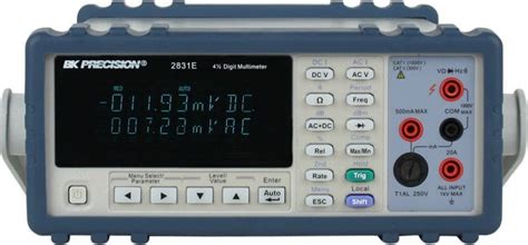 B K Precision E True Rms Bench Digital Multimeter Tequipment