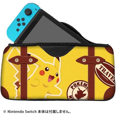 Keys Factory Cqp Quick Pouch For Nintendo Switch Pikachu Pokemon