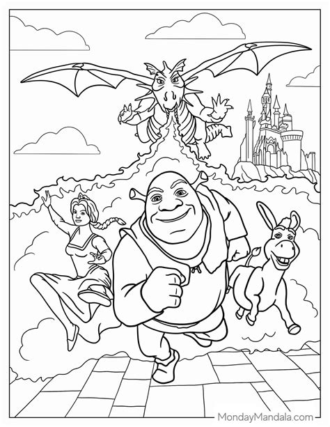 34 Shrek Coloring Pages Free Pdf Printables Artofit