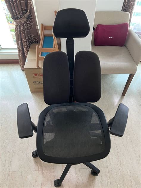 Duorest Alpha Ergonomic chair, Furniture & Home Living, Furniture ...