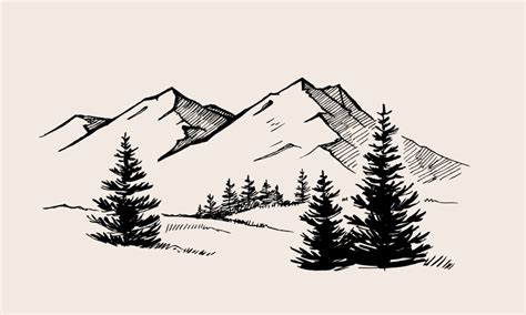 Mountain Landscape Vector Images (over 190,000)