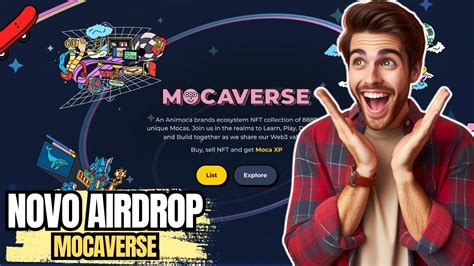 MOCAVERSE AIRDROP GANHE TOKENS MOCA Game Da Animoca Brands YouTube