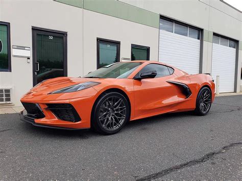 Donbenisch ‘s Sebring Orange 2020 Chevrolet Corvette C8 Stingray Z51 With Mrrwheels Nes Fg X