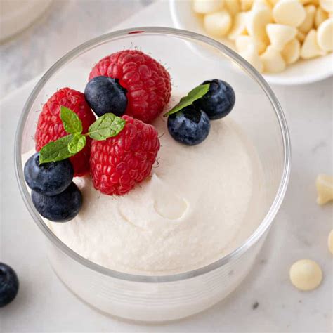 Easy White Chocolate Mousse My Baking Addiction